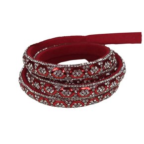 Tubo de Strass Meia Cana 10mm - metro