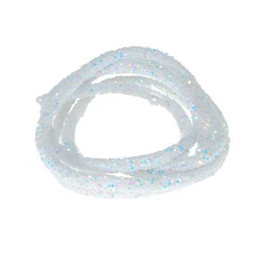 Tubo de Paetê 06mm Branco - metro