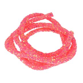 Tubo de Paetê 06mm Branco - metro