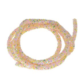 Tubo de Paetê 06mm Branco - metro