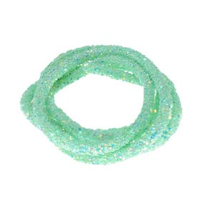 Tubo de Paetê 06mm Branco - metro