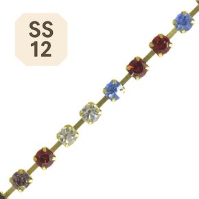 Fio de Strass SS12 - metro
