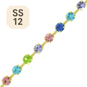 Fio de Strass SS12 - metro