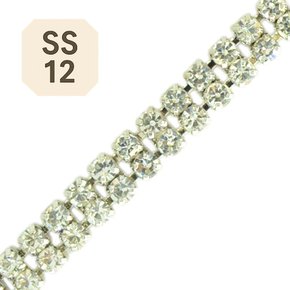 Fio de Strass SS12 Duplo - metro
