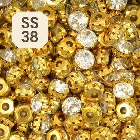 Strass de Costura SS38 - pct c/ 144un