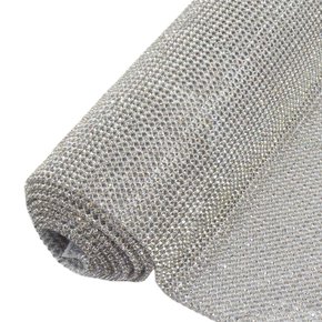 Manta de Strass - rolo inteiro 120 cm x 45 cm