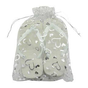 Saquinho de Voal 20cm x 30cm Estampado - Unidade