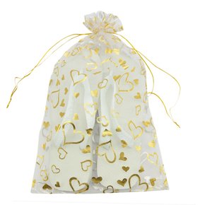 Saquinho de Voal 20cm x 30cm Estampado - Unidade