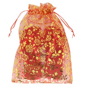 Saquinho de Voal 20cm x 30cm Estampado - Unidade