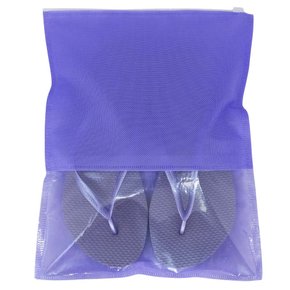 Saquinho de TNT com Fecho Zip 24cm x 30cm - Unidade