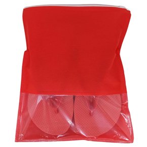 Saquinho de TNT com Fecho Zip 24cm x 30cm - Unidade