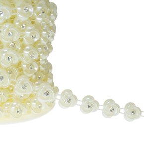 Aljofre de Pérola Flor Espiral 13mm