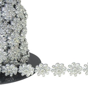 Aljofre de ABS Metalizado Florzinha 17mm