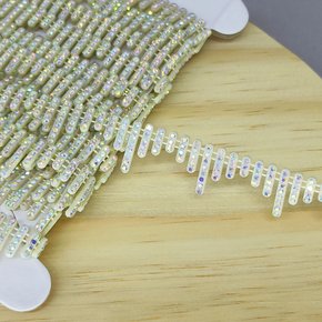 Aljofre de ABS Metalizado Eletrocardiograma