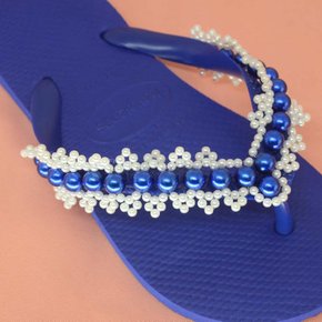 Trama de Pérolas Dália V - Pronta pra Aplicar