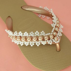 Trama de Pérolas Dália V - Pronta pra Aplicar