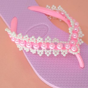 Trama de Pérolas Dália V - Pronta pra Aplicar