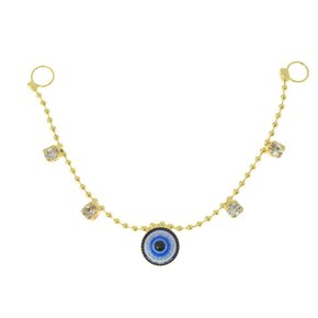 Correntinha para Cabedal Olho Grego com Argolas Passantes