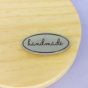 Placa Metal Handmade 40mm