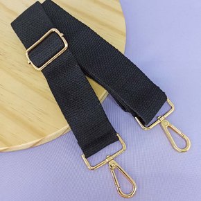 Alça para Bolsa Tecido e Mosquetões 140cm