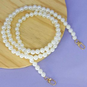 Alça para Bolsa Pérolas e Mosquetões 120cm