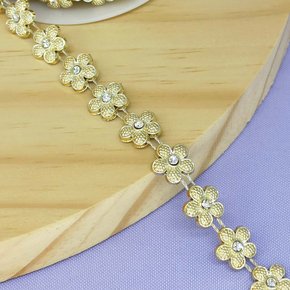 Aljofre de ABS Metalizado Gota 15mm