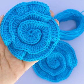 Kit de Aplique em Crochê Camélia