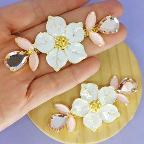 Cabedal Amélia Banhado Rebite