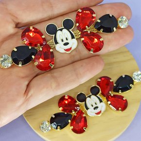 Cabedal Mickey Banhado Rebite