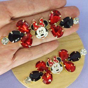 Cabedal Mickey Banhado Rebite