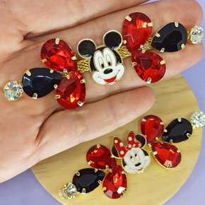 Cabedal Mickey Banhado Rebite