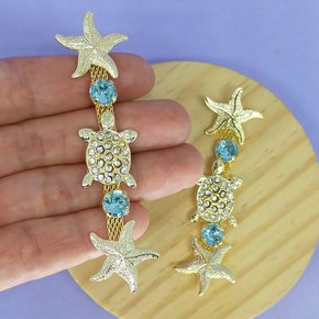 Cabedal Tartaruga e Estrela do Mar Banhado Rebite