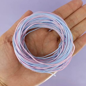 Fio de Seda Mesclado 1mm - Meada c/ 15 metros