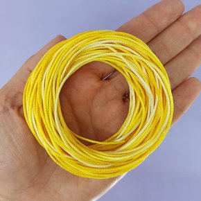 Fio de Seda Mesclado 1mm - Meada c/ 15 metros