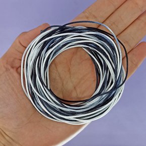 Fio de Seda Mesclado 1mm - Meada c/ 15 metros