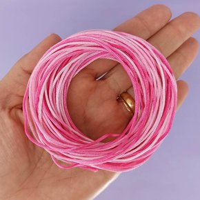 Fio de Seda Mesclado 1mm - Meada c/ 15 metros