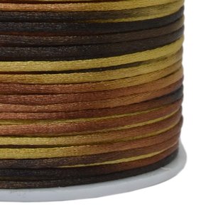 Fio de Seda Mesclado 1mm - Rolo c/ 100 metros