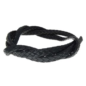 Tira de Couro Trançado 09mm