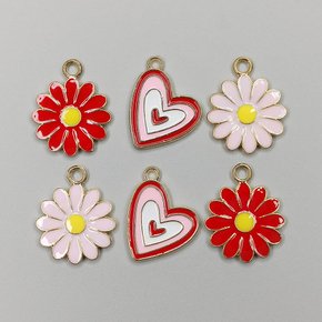 Kit de Pingentes de Metal com Argola