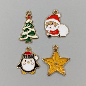 Kit de Pingentes de Metal com Argola