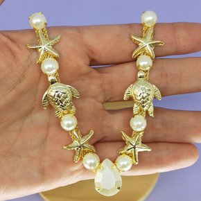 Cabedal Banhado Fundo do Mar Marjorie V com Pedrarias