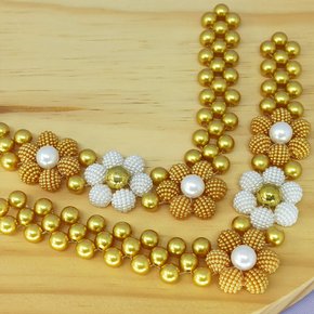 Trama de Pérolas Petúnia V - Pronta pra Aplicar