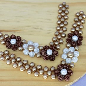 Trama de Pérolas Petúnia V - Pronta pra Aplicar