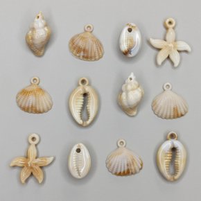 Kit de Pingentes de Plástico com Argola