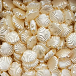 Concha ABS 12mm x 10mm 50 unidades