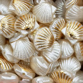 Concha ABS 14mm x 16mm 50 unidades