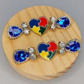 Cabedal Simbolo Autismo Lateral