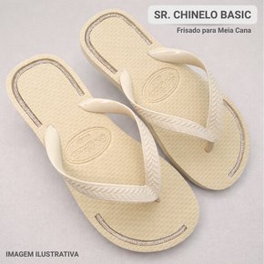 Sr.Chinelo Basic com Frisado para Meia Cana 06mm