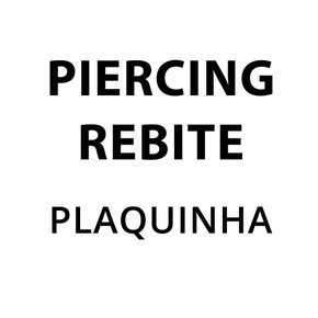 Piercing de Rebite Plaquinha - Escolha a Cor