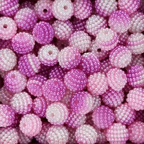 Pérola Craquelada Amora 10mm